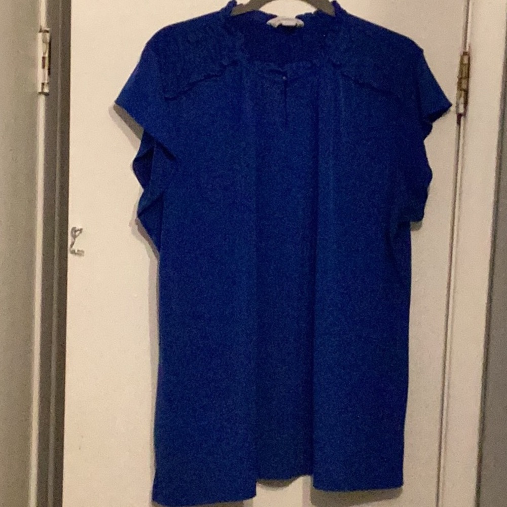 Liz Claiborne - Elegant Blue Women's Top